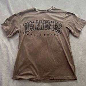 SHEIN Los Angeles oversized tee